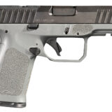 Rost Martin RM1CGRYOSP RM1C 9mm Luger 17+1 4" Black Match Grade Barrel, Black Tenifer Optic Ready/Serrated Steel Slide, Stone Gray Polymer Frame w/Picatinny Rail, Textured Grip, Ambidextrous