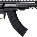CMMG 86A7F0BAB Dissent MK47 7.62x39mm 30+1 (2) 14.30" P&W, Black Armor, Side Charging Handle Rec, 13.50" M-Lok Handguard, Side Folding Stock, Zeroed Grip, SVD Brake, 60/90 Ambi Safety, Adj. Gas Block
