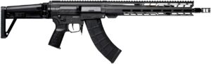 CMMG 86A7F0BAB Dissent MK47 7.62x39mm 30+1 (2) 14.30" P&W, Black Armor, Side Charging Handle Rec, 13.50" M-Lok Handguard, Side Folding Stock, Zeroed Grip, SVD Brake, 60/90 Ambi Safety, Adj. Gas Block