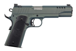 Auto-Ordnance 1911TCAC7 1911 45 ACP 7+1 5" Stainless Steel Barrel, Serrated Stainless Steel Slide, Northern Lights Cerakote Steel Frame w/Beavertail, Armor Black Cerakote Engraved Aluminum Grip