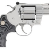 Colt Mfg PYTHONSP3NS Python Combat Elite 357 Mag/38 Special 6 Shot 3" Stainless Steel Recessed Target Crown Vent Rib Barrel, Cylinder & Frame, Black G10 Grip w/Colt Medallion, Exposed Hammer