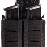 High Speed Gear 41TP02BK TACO Duty Double (2 Pistol/1 Rifle), Black Nylon with MOLLE Exterior, Fits MOLLE & 2" Belt