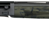 Mossberg 85166 940 Pro 12 Gauge 9+1 3" 24", Tungsten Gray Optic Cut Rec, Black Multicam Synthetic Furniture, Adj. Shim Stock, Gold Oversized Controls, HiViz Fiber Optic Sight, Ext. Chokes
