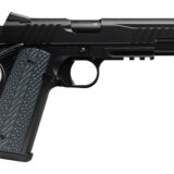 Savage Arms 67211 1911 Government 9mm Luger 10+1 5" Black Stainless Steel Barrel. Black Nitride Serrated Stainless Steel Slide. Black Nitride Stainless Steel Frame w/Picatinny Rail, Black VZ Grip