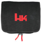 HK 51001075 Pistol Case  11.20" Long Black/Red