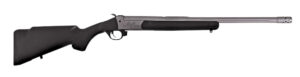 Traditions CR361130T Outfitter G3 360 Buckhammer 22" Tungsten Cerakote Chrome Lined Steel/ Target Crown Barrel, Tungsten Cerakote Drilled & Tapped Receiver, Adj Cheek Piece & LOP Black Synthetic Stock