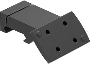 Leupold 173236 DeltaPoint Pro  45 Degree Matte Black Aluminum Picatinny Rail Mount 0 MOA