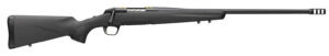 Browning 035602299 X-Bolt Pro Full Size 6.8 Western 3+1 24" Matte Blued Fluted Sporter SR Barrel, Blued Drilled & Tapped/X-Lock Mount Steel Receiver, Black Fixed Synthetic Stock
