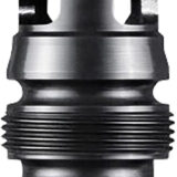 Dead Air DA126 Xeno Wee Brake Black Nitride 4140 HT Alloy Steel 5/8"-24 Threads 9mm
