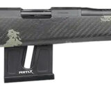 Fierce Firearms FRR17HMR18BF Carbon Razor 17 HMR 10+1 18" Black Cerakote C3 Carbon Fiber Threaded Barrel, Black Cerakote Drilled & Tapped Steel Receiver, LR Raised Negative Comb Forest Camo Carbon Fib