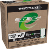 Winchester Ammo WCL12S6 E-Tech 12Gauge 2.75" 1oz 6Shot 25 Per Box/10 Case