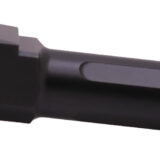 True Precision Inc TPG43BXBL Glock 9mm Luger 3.40" Fluted Black Nitride Stainless Steel, Fits Glock 43/43X