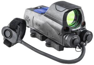 Meprolight USA 0687703 MOR PRO Black 1 x 30 mm 2.2 MOA Dot/Bullseye Reticle Red & IR Laser
