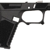 Sct Manufacturing 225020100 Sub Compact Compatible w/ Glock 43X/48 Black Stainless Steel Frame/ Aggressive Texture Grip Includes Locking Block