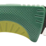 S.O.G SOG17410257 Aegis AT 3.13" Folding Drop Point Part Serrated Black TiNi Cryo D2 Steel Blade, OD Green Textured GRN Handle