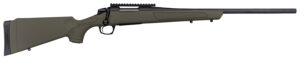 CVA CR3903G Cascade 308 Win 4+1 22" Black Cerakote Steel Threaded Barrel, Black Cerakote Receiver, OD Green Synthetic Stock