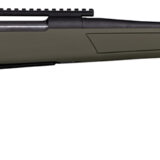 CVA CR3908G Cascade 22-250 Rem 4+1 22" Black Cerakote Steel Threaded Barrel, Black Cerakote Receiver, OD Green Synthetic Stock