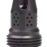 Jk Armament JKMDHDCF28 War Eagle Compensator/Flash Hider 22Cal 1/2"x28 Stainless Steel Nitride Black