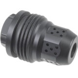 Jk Armament JKMDHDBE28 Bald Eagle Compensator 22Cal Fits 1/2"x28 Stainless Steel Nitride Black