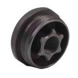 Jk Armament JK155HDM28 HD Thread Mount Fits 1/2"x28 Stainless Steel Cerakote Black