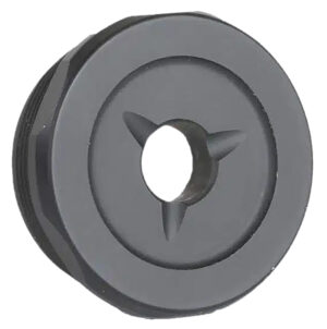 Jk Armament JK155PROEC30 Pro Flash Reducer End Cap 30Cal 1.375"x24 Ti6AL4V Titanium Black