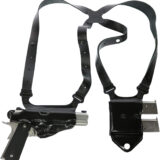 Galco MCII870B Miami Classic II Shoulder System Black Full Grain Leather