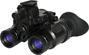 ATN NVGOPS3153HPW PS31-3 HFW Night Vision Goggles Matte Black 1x18mm Generation 3 Auto-Gated White Phosphor, 64-72 Ip/mm, A Grade Resolution