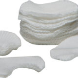 CVA AC1455C Cleaning Patches 2" Cotton 500 Per Pkg