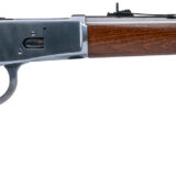 Heritage Mfg H92357189 92 Ranch Hand 38 Special +P/357 Mag 8rd 18" Stainless Polished Barrel, Stainless Polished Receiver, Fixed Hardwood Stock