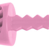 Targettack Llc Targettack Pink Polycarbonate Plastic 1" For Paper/Vinyl Targets 12 Pack