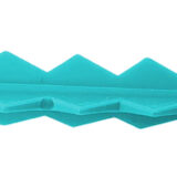 Targettack Llc Targettack Teal Green Polycarbonate Plastic 3" For Paper/Vinyl Targets 12 Pack