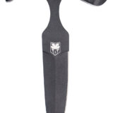 CobraTec Knives FG10PD Folding Push Dagger 2.88" Folding Dagger Plain Black D2 Steel Blade, 4.06" Black Textured G10 Scales Handle