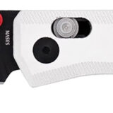 CobraTec Knives CTRGTSIL Regent EDC 3.25" Flip Open Plain Black TiCN S35VN Blade, 4.25" Silver Aluminum Handle