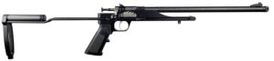 Keystone KSA2192 Precision 6061 Overlander Pack Rifle 22 WMR Single Shot 16.12" Carbon Fiber Threaded Barrel, Black Anodized Picatinny Rail Aluminum Receiver, Aluminum/Carbon Fiber Adjustable Skeleton