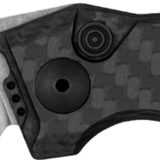 Kershaw 7900CF Launch 7 EDC 3.75" Automatic Clip Point Plain Satin CPM MagnaCut Steel Blade, Black Aluminum/Carbon Fiber Handle