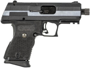 Hi-Point YC380CF YC380  380 ACP 10+1 3.93" Black Threaded Barrel, Black/Chrome YC9 Styled/Serrated Steel Slide, Black Polymer Frame w/Picatinny Rail, Black Plastic Grip