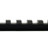 Weatherby J010005 Picatinny Rail Matte Black Aluminum Weatherby Vanguard Weaver Mount Long Action 20 MOA