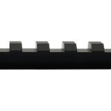 Weatherby J010006 Picatinny Rail Matte Black Aluminum Weatherby Vanguard Weaver Mount Short Action 20 MOA