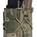 High Speed Gear 24DD00MC TACO Gen 2 Double Decker Multi-Cam Nylon Laminate MOLLE Mount Pistol/Rifle