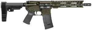 Diamondback DB1916B101 DB15  300 AAC 30+1 10" OD Green Cerakote Heavy Barrel 9" M-LOK Handguard 7075-T6 Aluminum SBA3 Brace Magpul MOE Grip