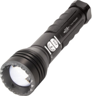 Lb Marketing 97741 Twin Power Long Throw Flashlight Black 220/450 Lumens White LED