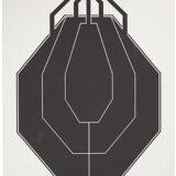 Sig Sauer SCT354 T300 Replacement Target IPSC Hanging Black/White