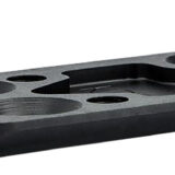 Kimber Mfg.,inc 4200423 KDS9C Dovetail Rear Sight Optic Plates Kit Black/Blank Rear Sight