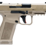Canik HG7883DN Mete MC9LS Sub-Compact Frame 9mm Luger 17+1 3.64" Black Steel Barrel Flat Dark Earth Serrated Steel Slide, Flat Dark Earth Polymer Frame w/Picatinny Rail, Interchangeable Backstrap Grip