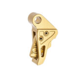 Tyrant CNC TDHCATTRIGGOLD/GOLD Trigger/Shoe Gold Fits Springfield Hellcat Pro