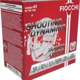 Fiocchi 12SD18H7 Shooting Dynamics Target 12Gauge 2.75" 1 1/8oz 7.5Shot 25 Per Box/10 Case
