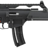HK 81000995 G36  22 LR 10+1 18.13" Black Barrel w/Flash Suppressor, Black Receiver w/Picatinny Rail, Black Folding Synthetic Stock, Black Polymer Grip