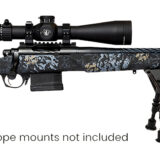 Horizon Firearms RF017S392214T19 Vandal Prime 7MM PRC 22" Black Spiral Fluted Threaded Barrel, Drilled & Tapped Receiver, Textured Iota EKO Carbon Fiber Stock