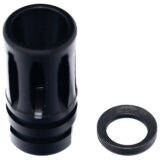 Faxon Firearms FFMD762A2 A2 Flash Hider Black Nitride 5/8"x24 Threads 30 Cal