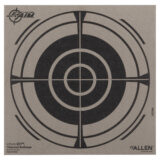 Allen 15794 Thermal Target Bullseye Hanging Paper 8" x 8" Black/Gray